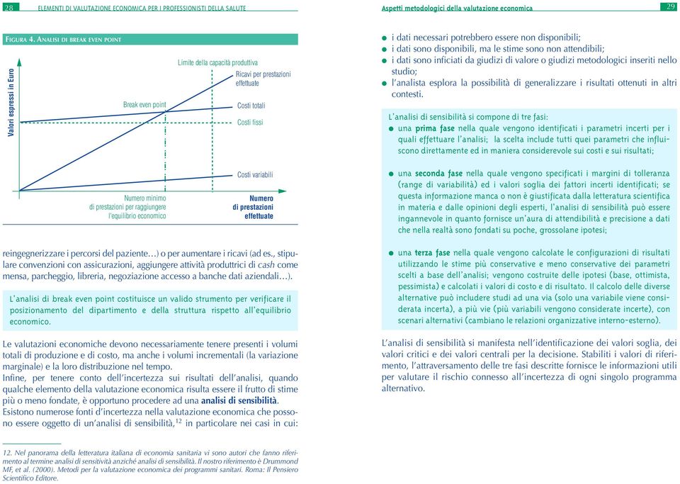 disponibili; i dati sono disponibili, ma le stime sono non attendibili; i dati sono inficiati da giudizi di valore o giudizi metodologici inseriti nello studio; l analista esplora la possibilità di