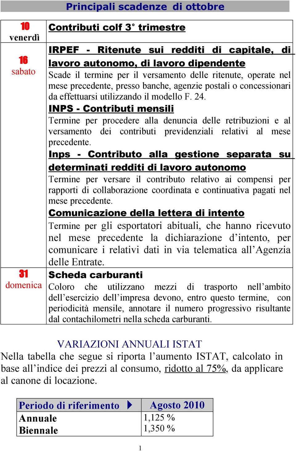 INPS - Contributi mensili Termine per procedere alla denuncia delle retribuzioni e al versamento dei contributi previdenziali relativi al mese precedente.