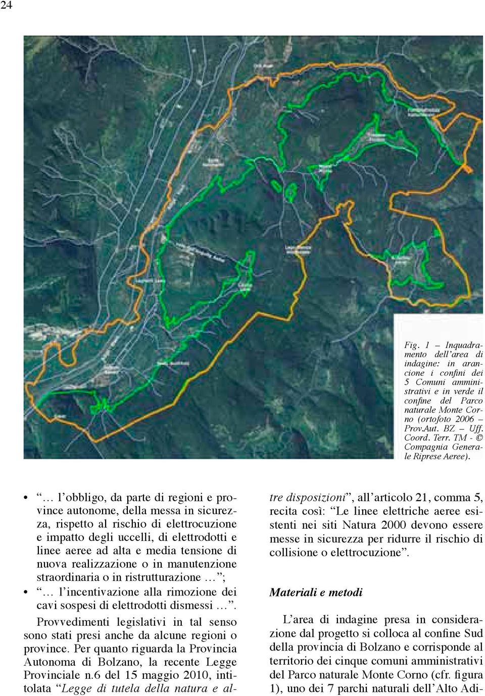 l obbligo, da parte di regioni e province autonome, della messa in sicurezza, rispetto al rischio di elettrocuzione e impatto degli uccelli, di elettrodotti e linee aeree ad alta e media tensione di