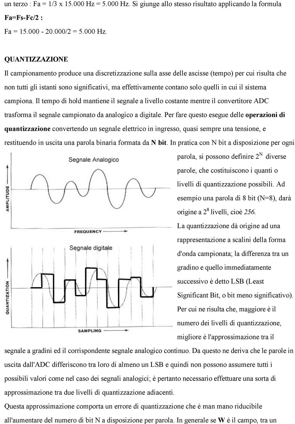 Si giunge allo stesso risultato applicando la formula Fa=Fs-Fc/2 : Fa = 15.000-20.