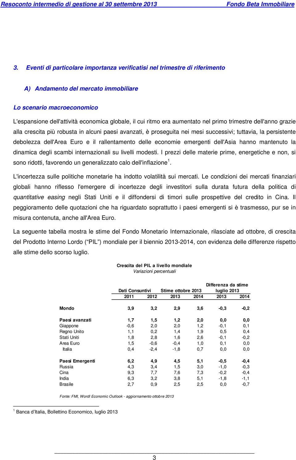 rallentamento delle economie emergenti dell'asia hanno mantenuto la dinamica degli scambi internazionali su livelli modesti.