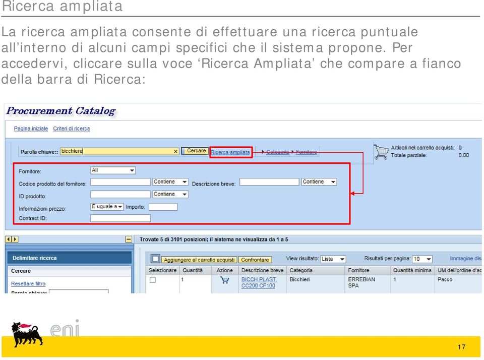 che il sistema propone.