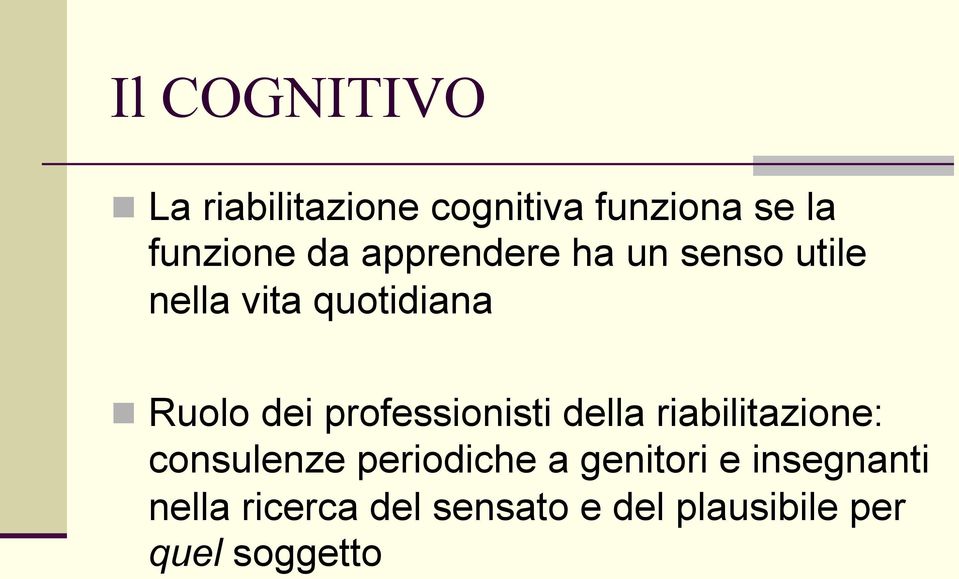 professionisti della riabilitazione: consulenze periodiche a