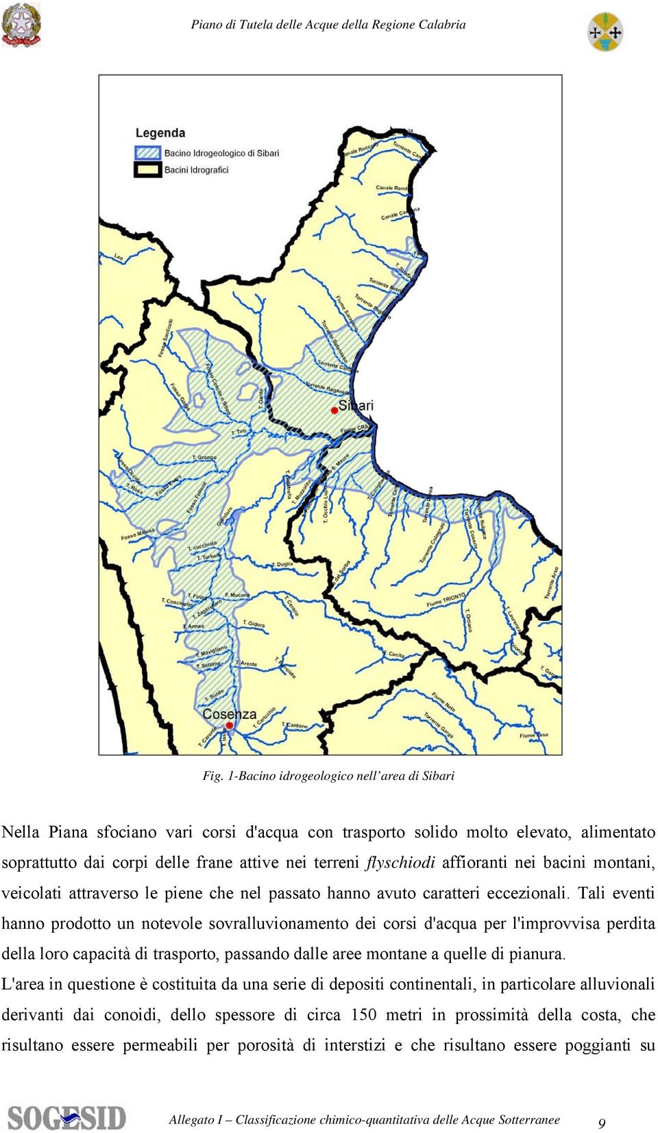 Tali eventi hanno prodotto un notevole sovralluvionamento dei corsi d'acqua per l'improvvisa perdita della loro capacità di trasporto, passando dalle aree montane a quelle di pianura.