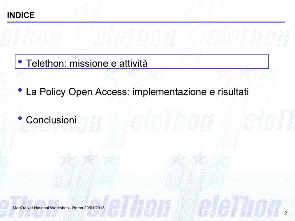 Access: implementazione e