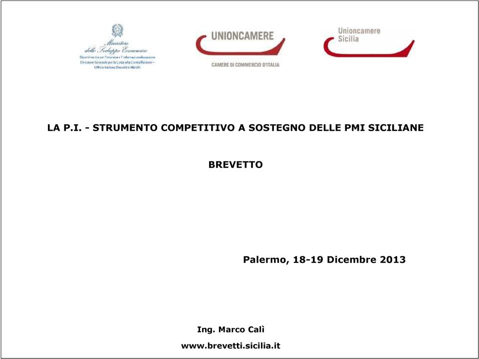 A SOSTEGNO DELLE PMI