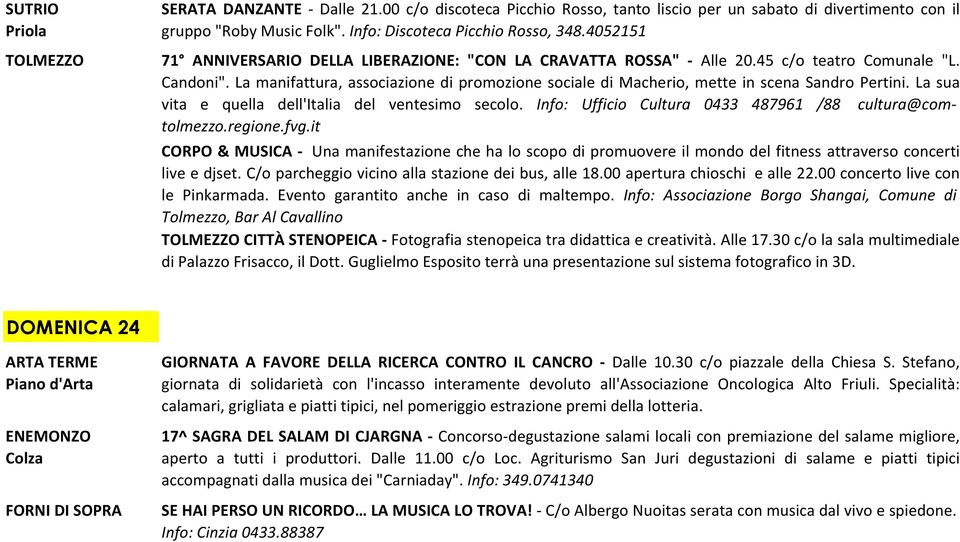La manifattura, associazione di promozione sociale di Macherio, mette in scena Sandro Pertini. La sua vita e quella dell'italia del ventesimo secolo.