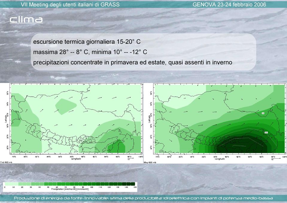 -12 C precipitazioni concentrate in