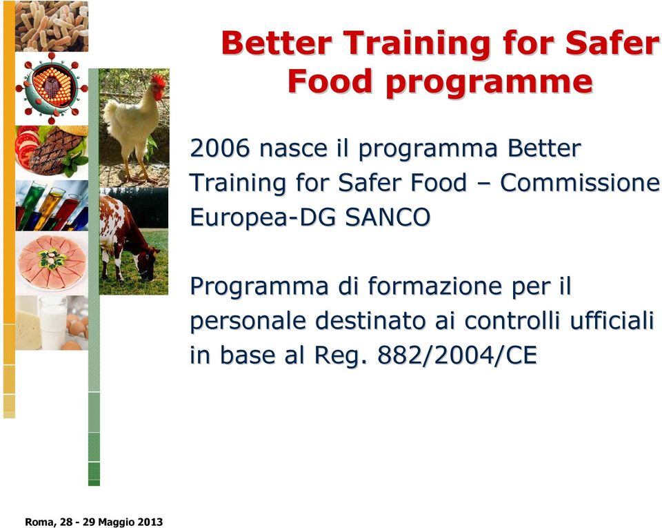 Europea-DG SANCO Programma di formazione per il