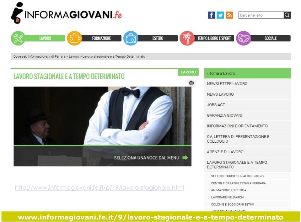 html www.informagiovani.fe.