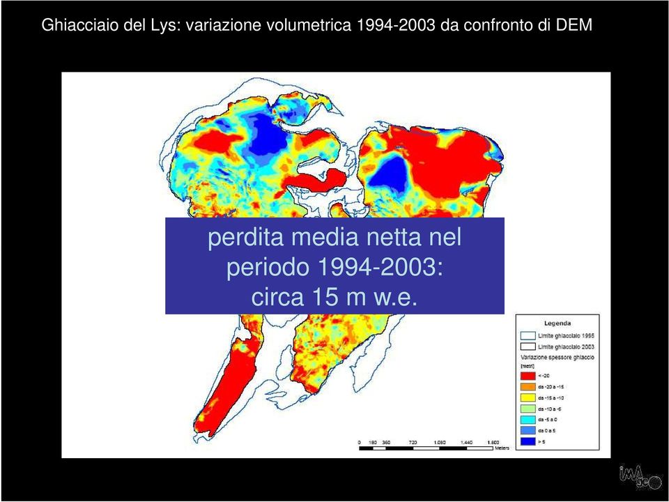 confronto di DEM perdita media