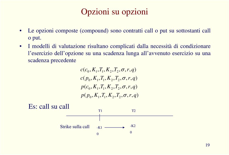 I modlli di vlutzion isultno complicti dll ncssità di condizion l