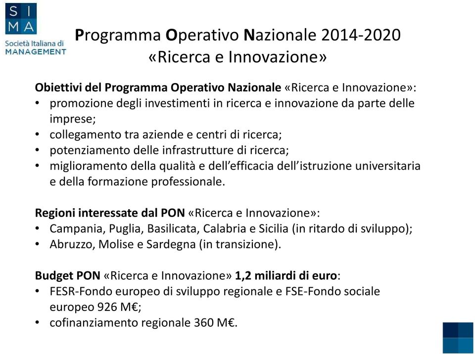 universitaria e della formazione professionale.