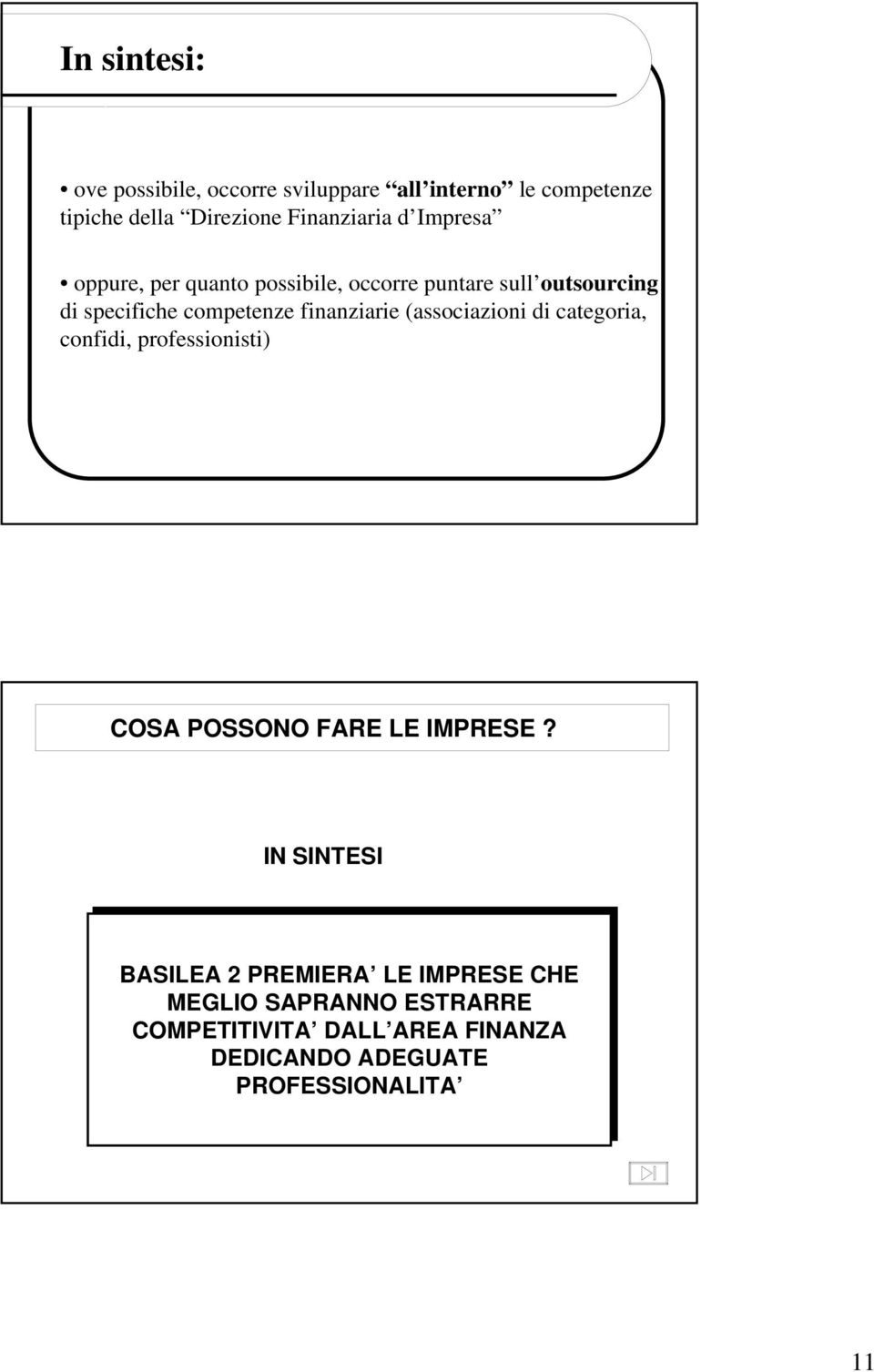 (associazioni di categoria, confidi, professionisti) COSA POSSONO FARE LE IMPRESE?