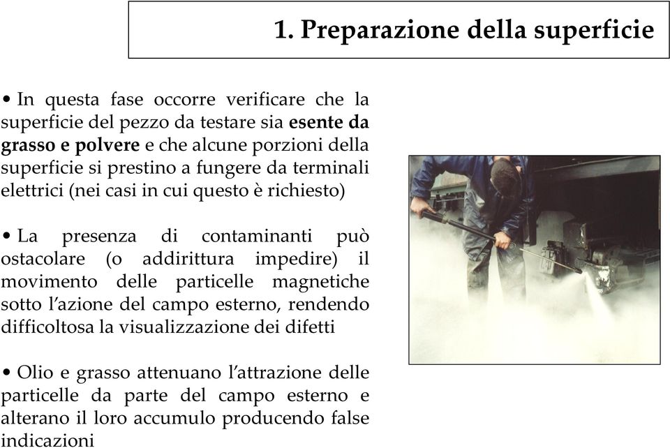 ostacolare (o addirittura impedire) il movimento delle particelle magnetiche sotto l azione del campo esterno, rendendo difficoltosa la