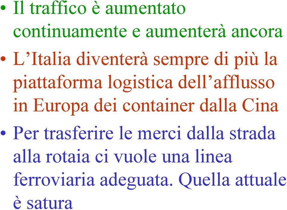 Europa dei container dalla Cina Per trasferire le merci dalla strada