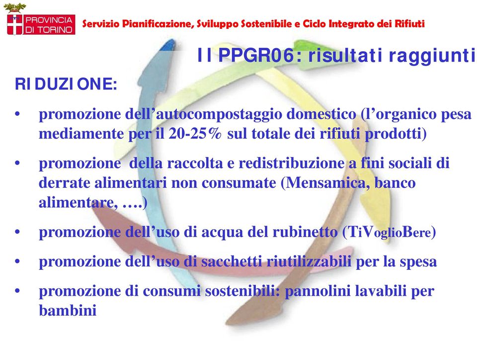 redistribuzione a fini sociali di derrate alimentari inon consumate (Mensamica, banco alimentare,.