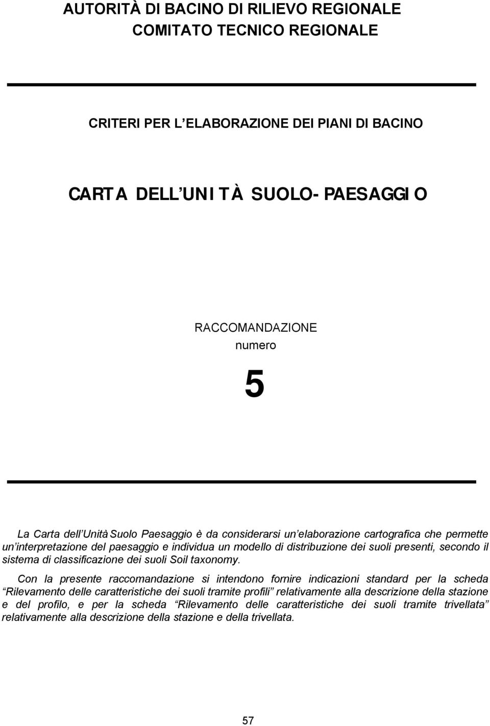 classificazione dei suoli Soil taxonomy.