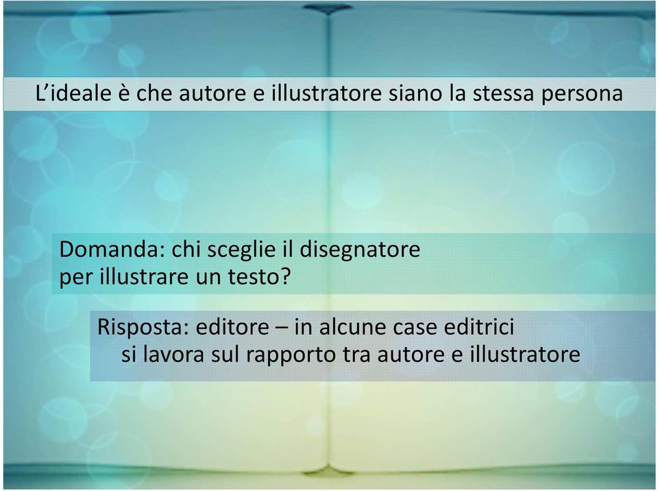 illustrare un testo?