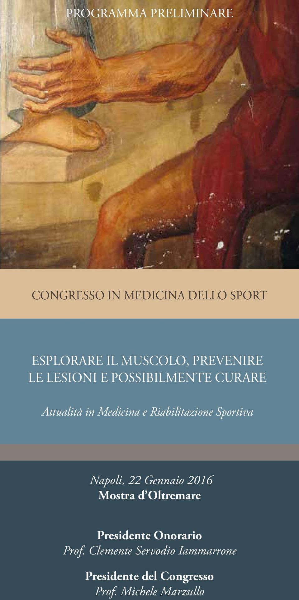 Riabilitazione Sportiva Napoli, 22 Gennaio 2016 Mostra d Oltremare Presidente