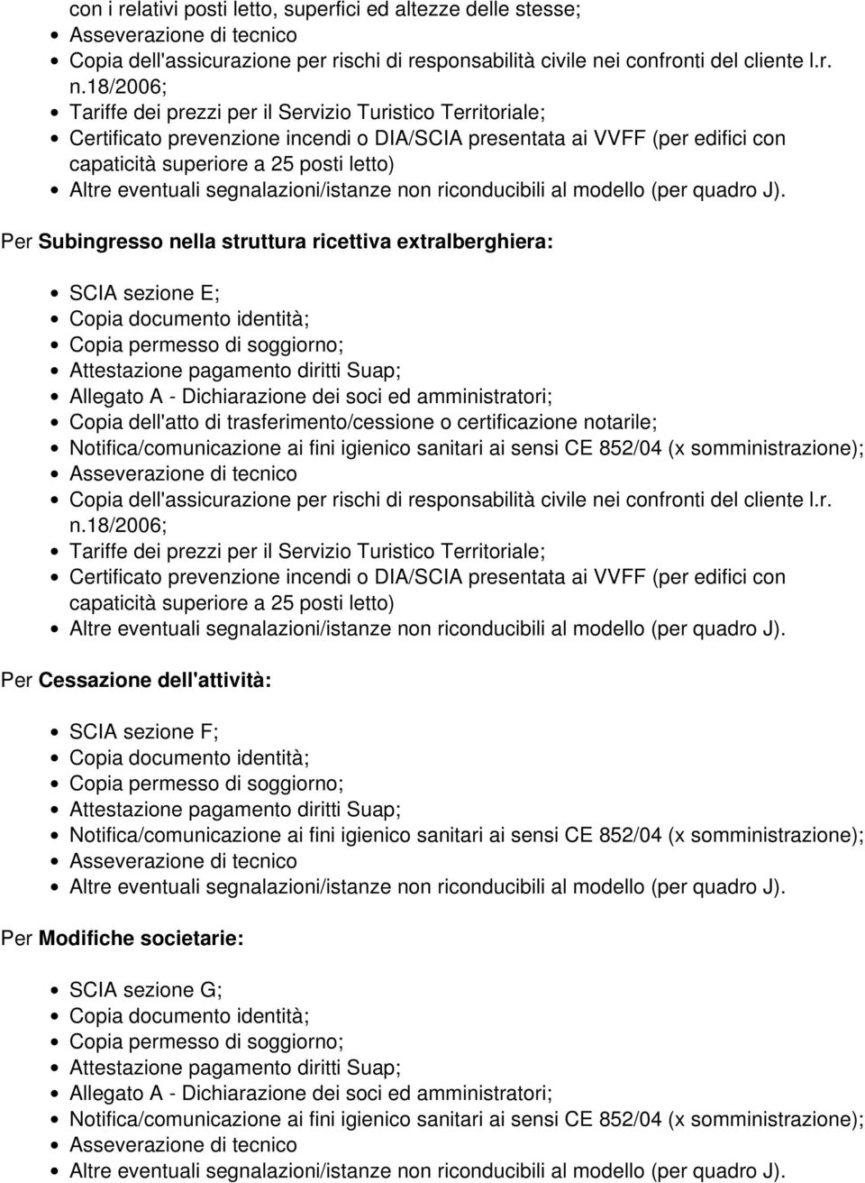 Copia dell'atto di trasferimento/cessione o certificazione notarile; Per