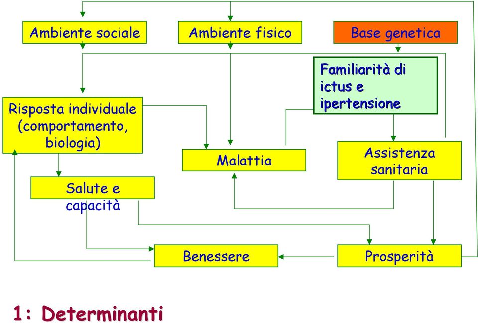 e capacità Malattia Familiarità di ictus e