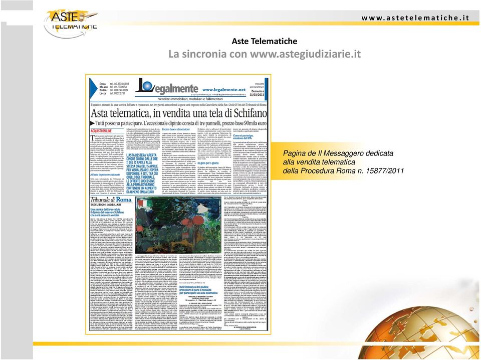 it Pagina de Il Messaggero dedicata