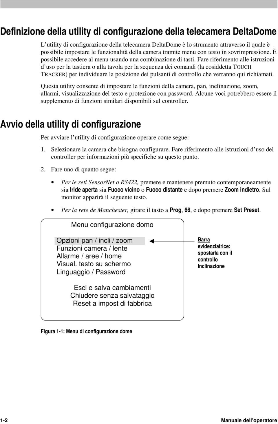 Fare riferimento alle istruzioni d uso per la tastiera o alla tavola per la sequenza dei comandi (la cosiddetta TOUCH TRACKER) per individuare la posizione dei pulsanti di controllo che verranno qui