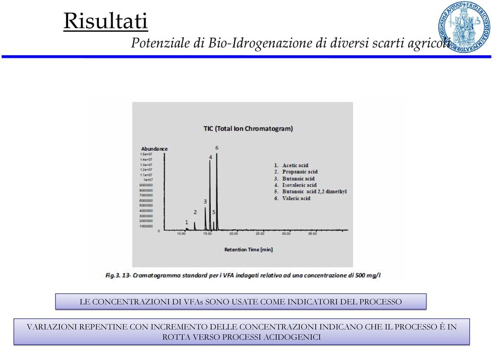 DEL PROCESSO VARIAZIONI REPENTINE CON INCREMENTO DELLE