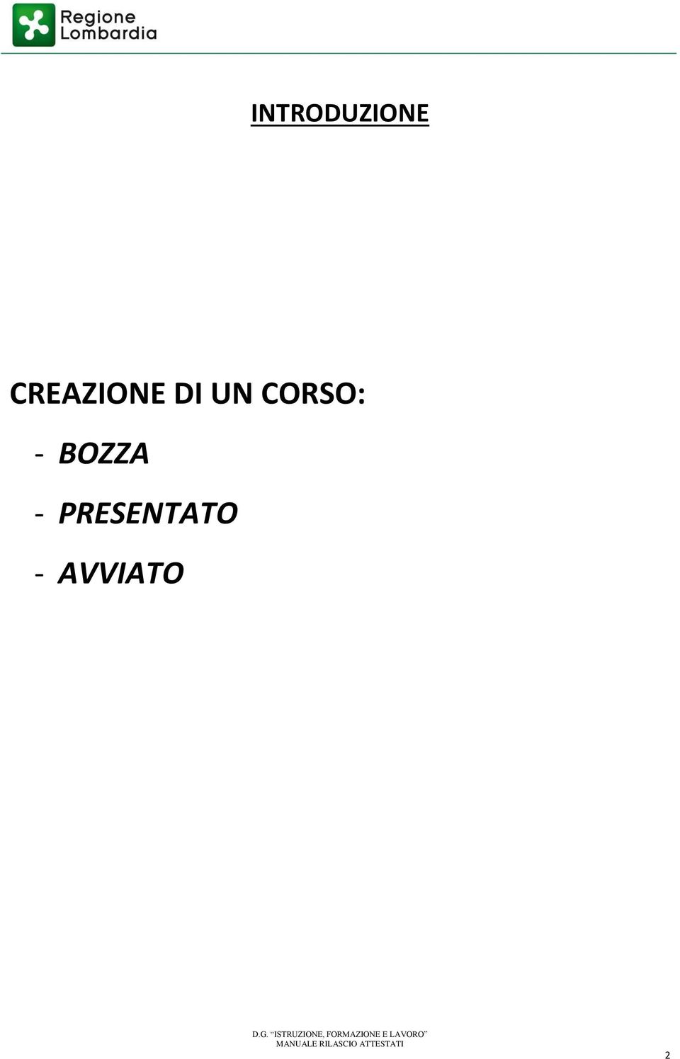 CORSO: - BOZZA -