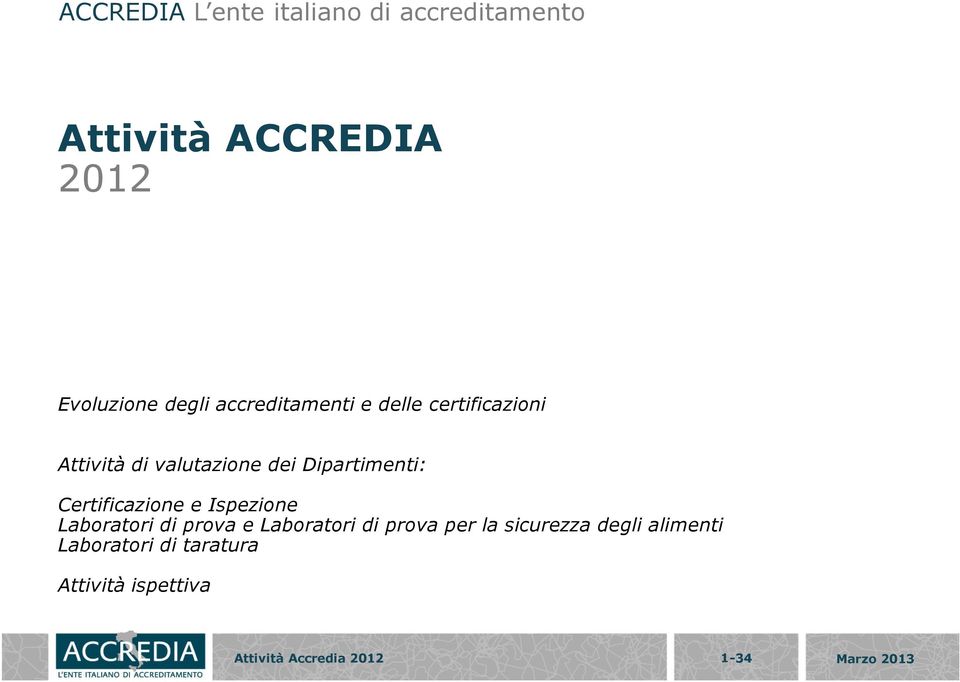 Certificazione e Ispezione Laboratori di prova e Laboratori di prova per la