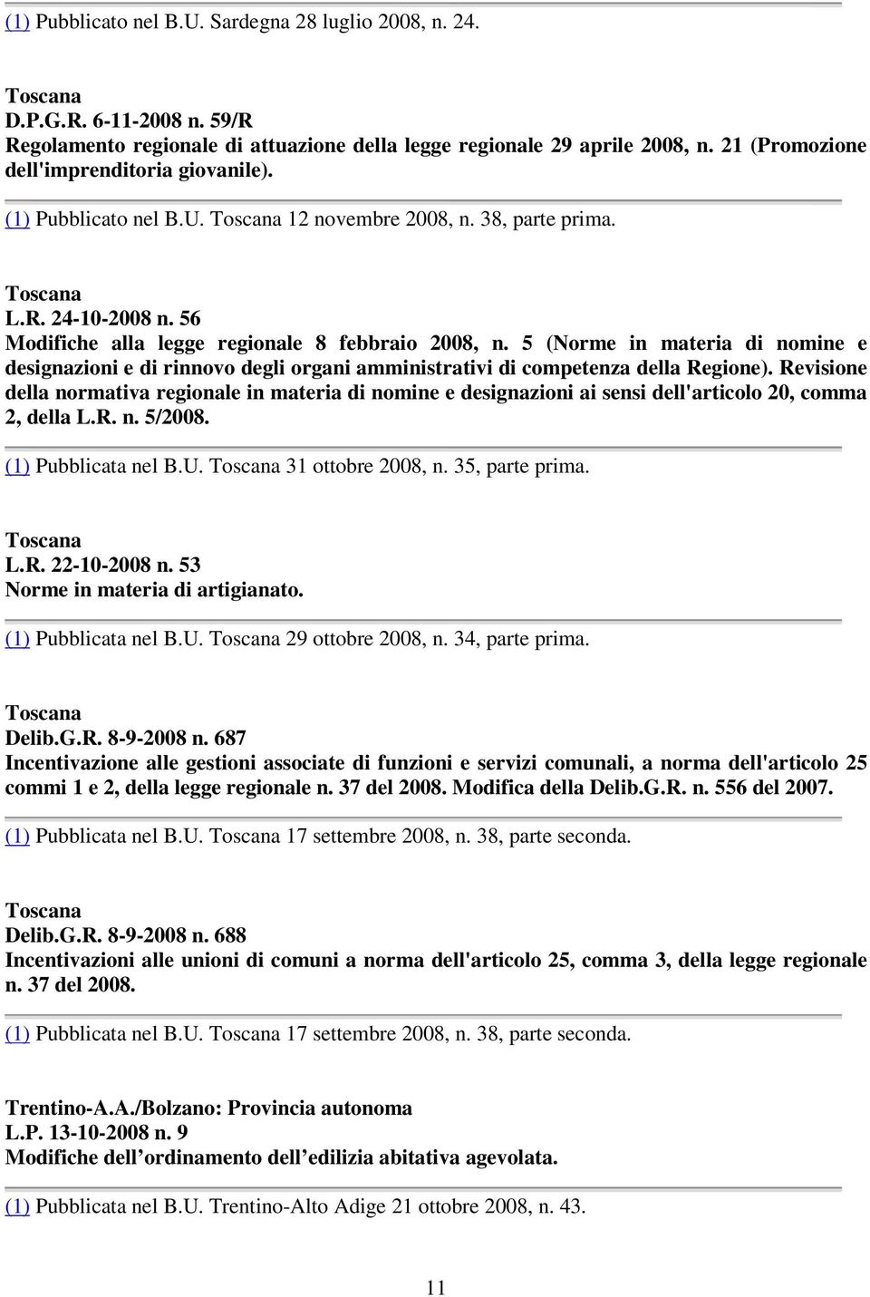 5 (Norme in materia di nomine e designazioni e di rinnovo degli organi amministrativi di competenza della Regione).