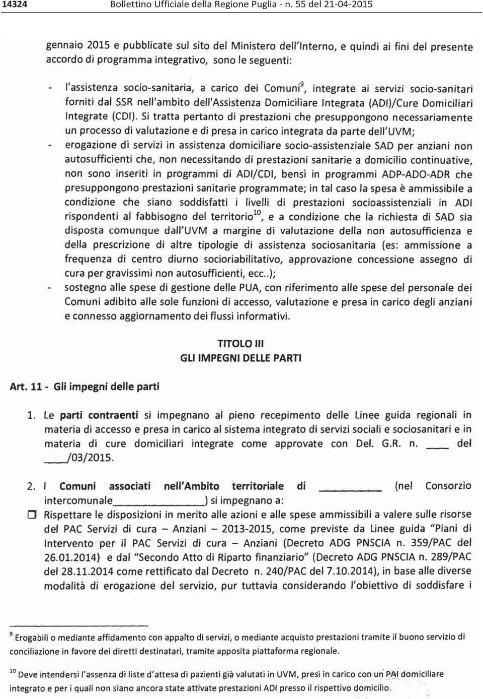 Regione Puglia n.