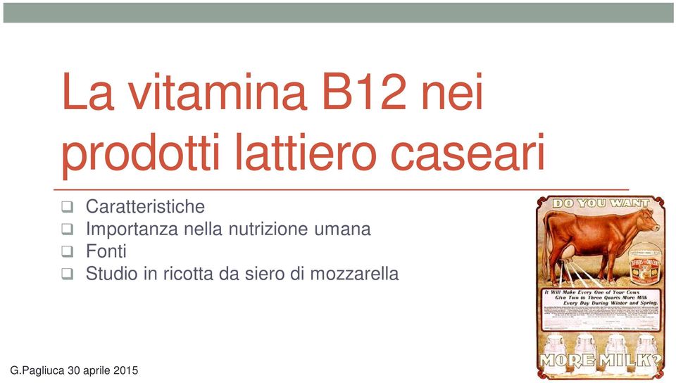 nutrizione umana Fonti Studio in ricotta