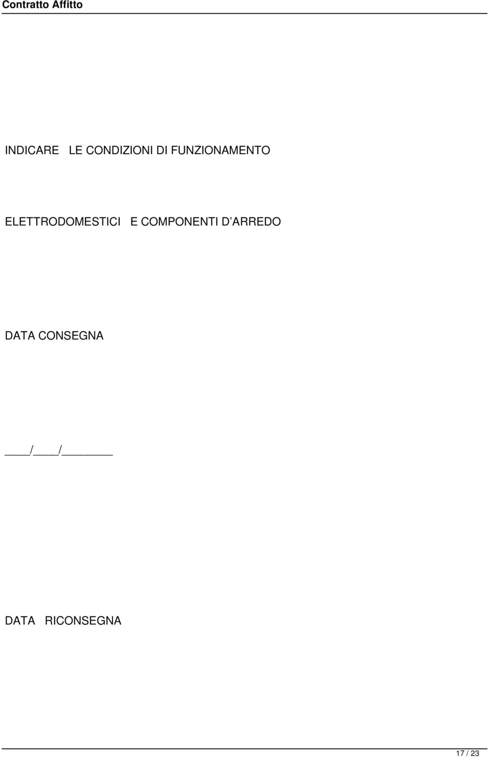 ELETTRODOMESTICI E COMPONENTI