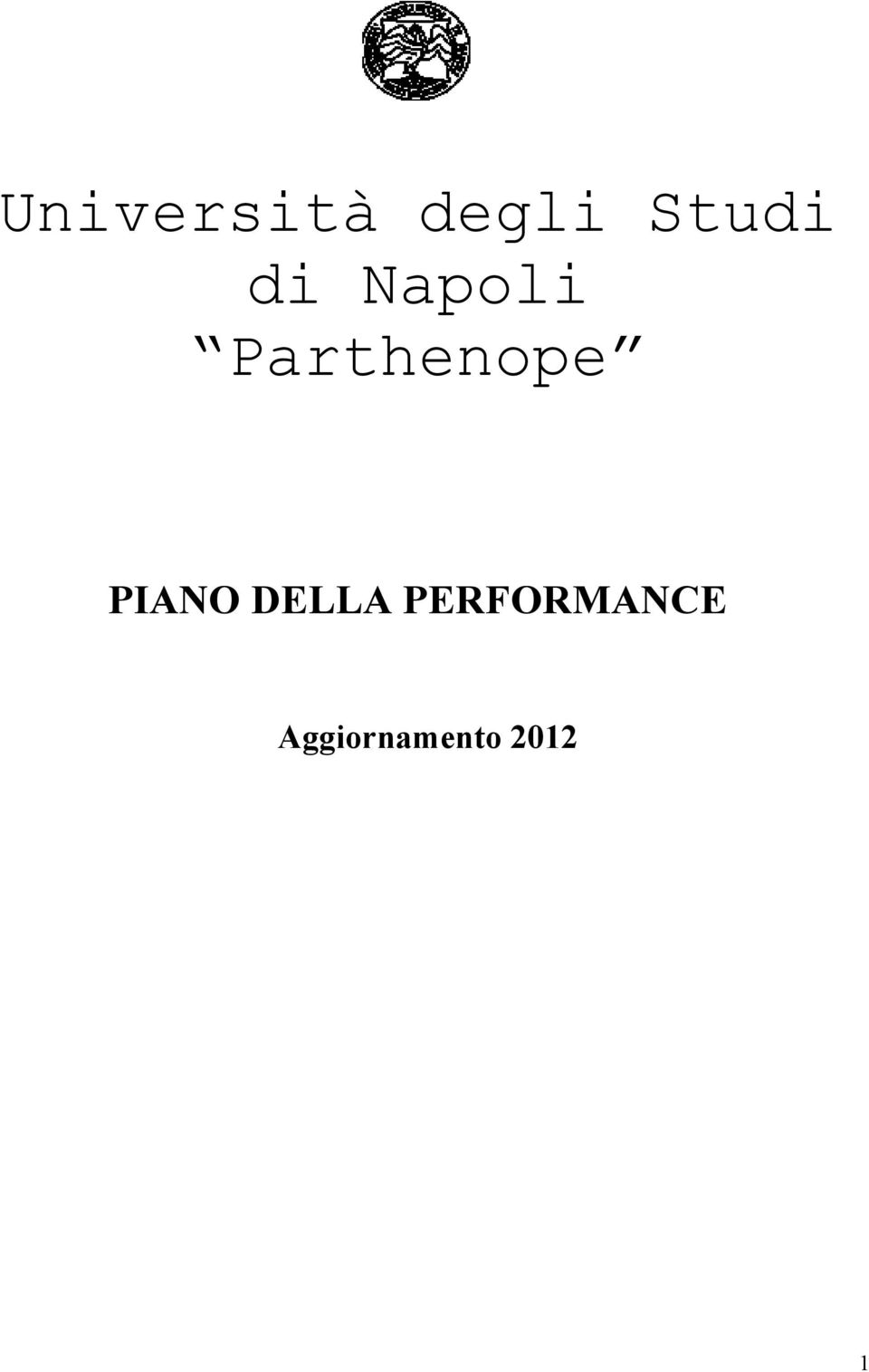 Parthenope PIANO