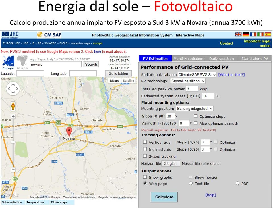 produzione annua impianto