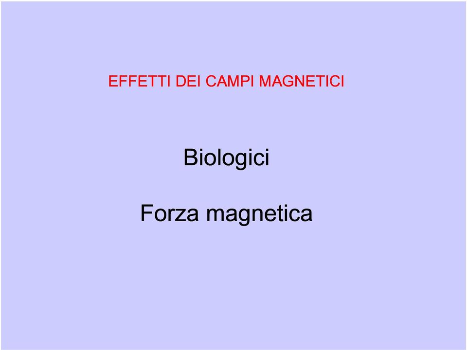 MAGNETICI