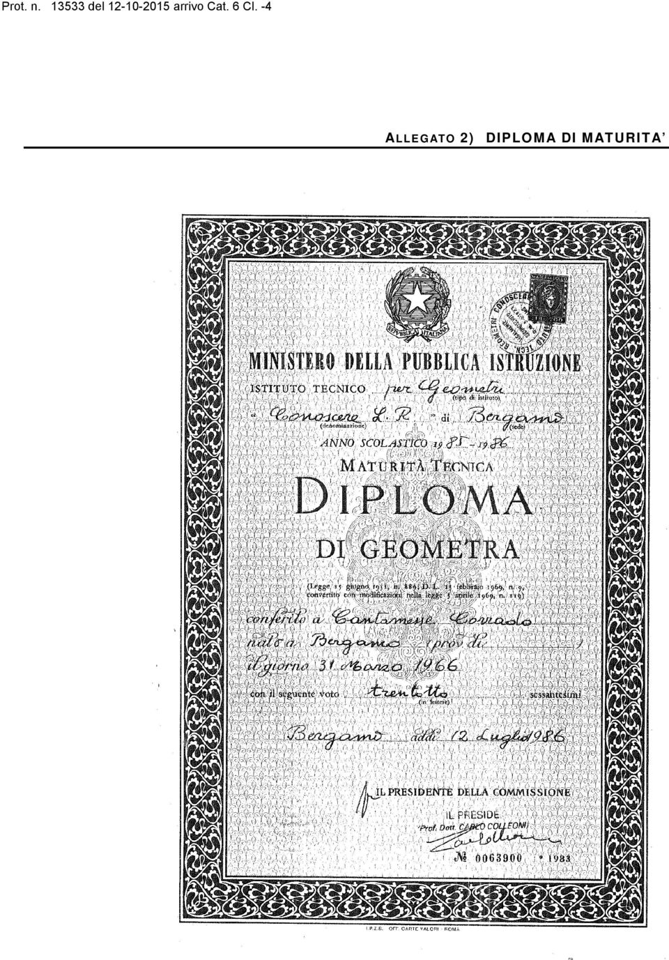 DIPLOMA