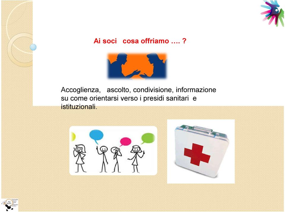 condivisione, informazione su