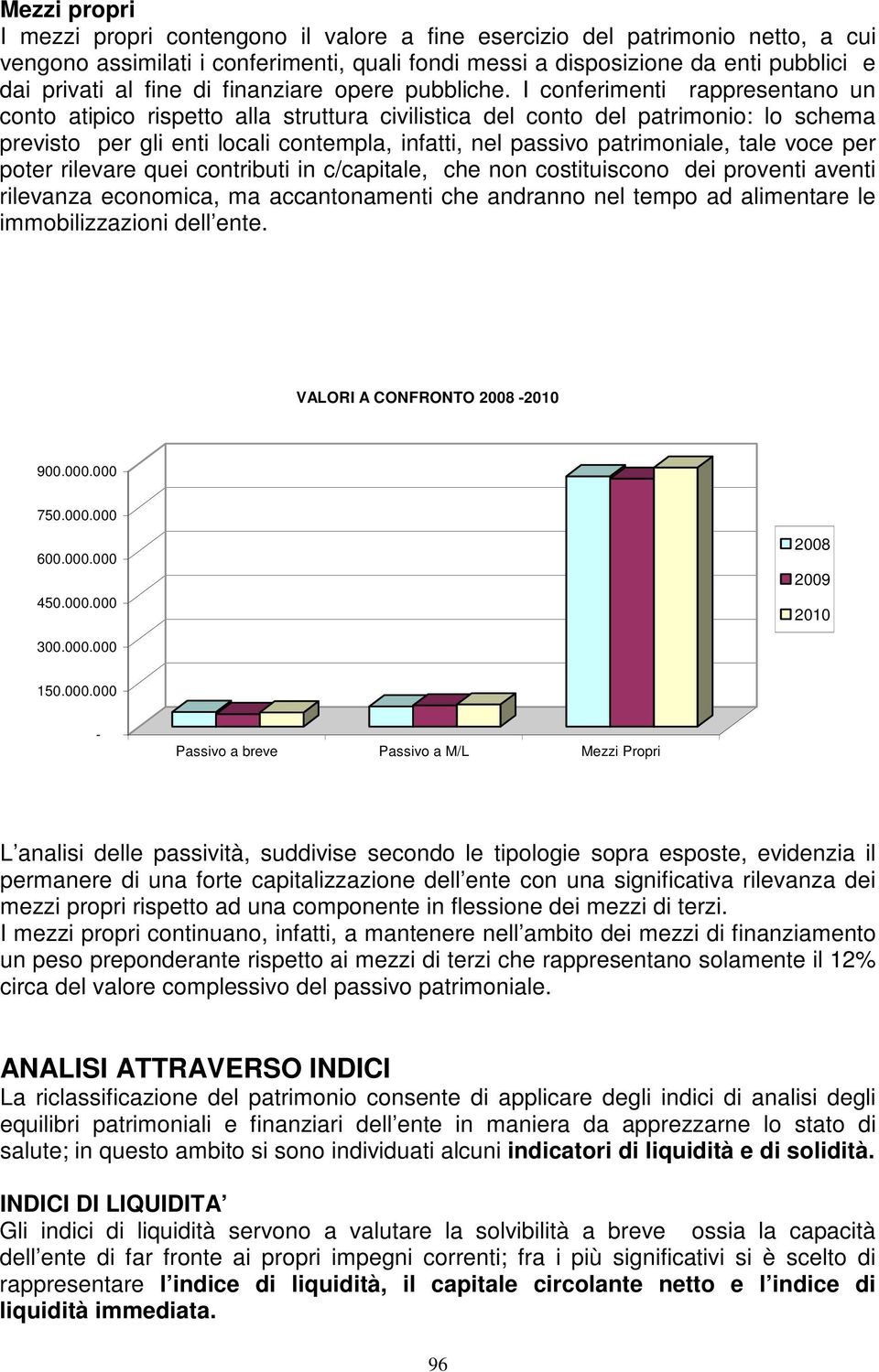 I conferimenti rappresentano un conto atipico rispetto alla struttura civilistica del conto del patrimonio: lo schema previsto per gli enti locali contempla, infatti, nel passivo patrimoniale, tale