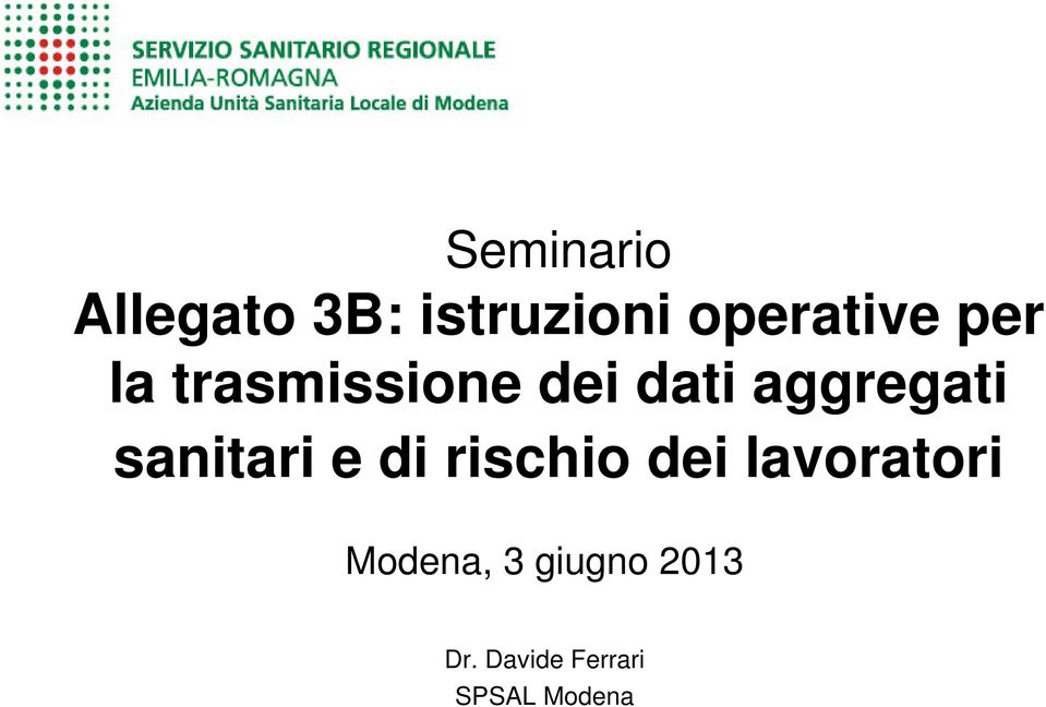 sanitari e di rischio dei lavoratori