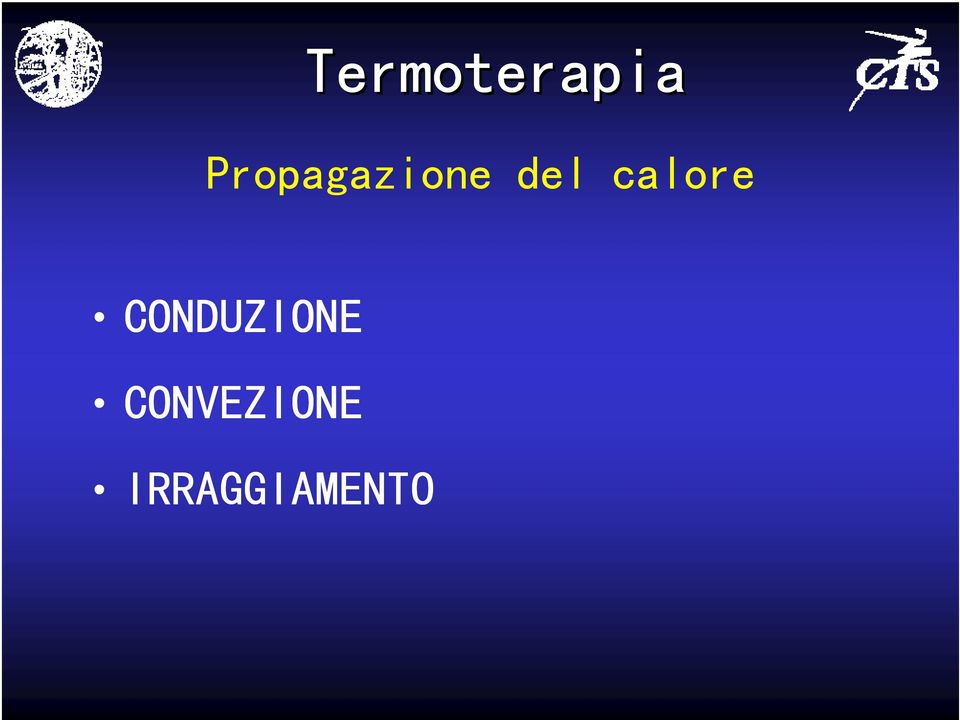 calore CONDUZIONE