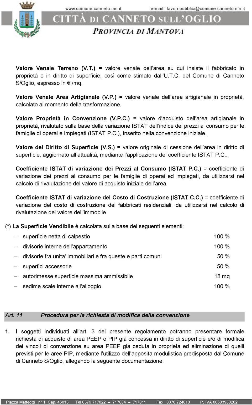 nvenzione (V.P.C.