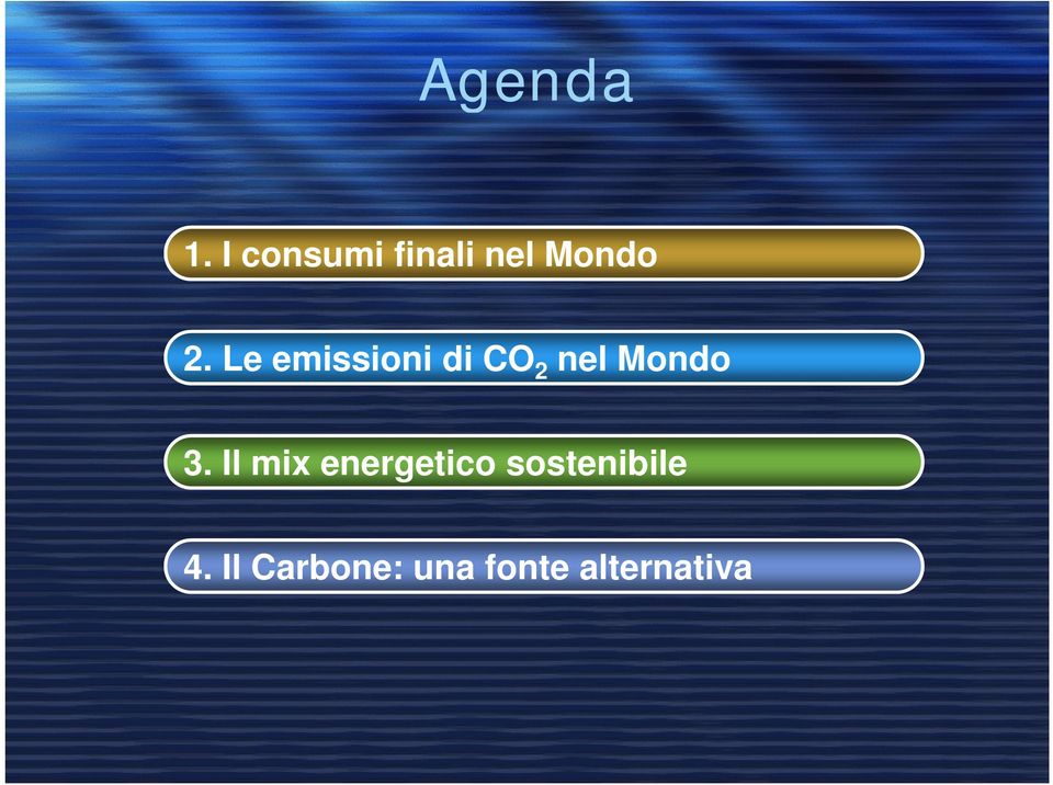 Le emissioni di CO 2 nel Mondo 3.