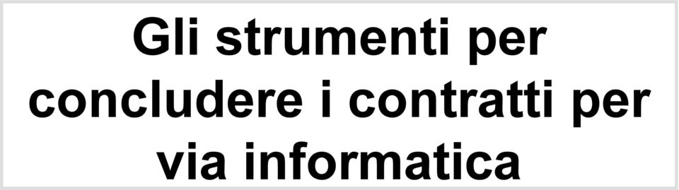 i contratti