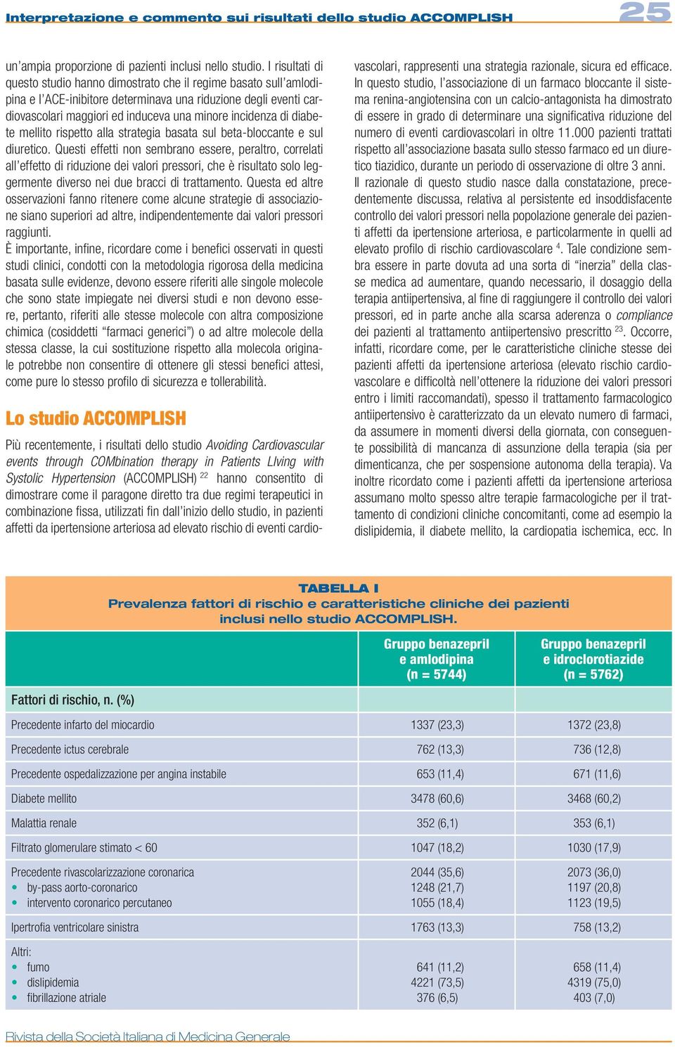 di diabete mellito rispetto alla strategia basata sul beta-bloccante e sul diuretico.