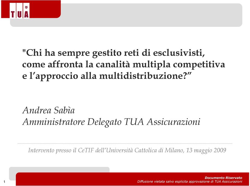 multidistribuzione?