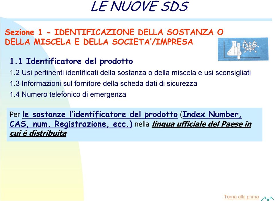 3 Informazioni sul fornitore della scheda dati di sicurezza 1.