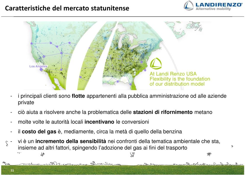 locali incentivano le conversioni - il costo del gas è, mediamente, circa la metà di quello della benzina - vi è un incremento